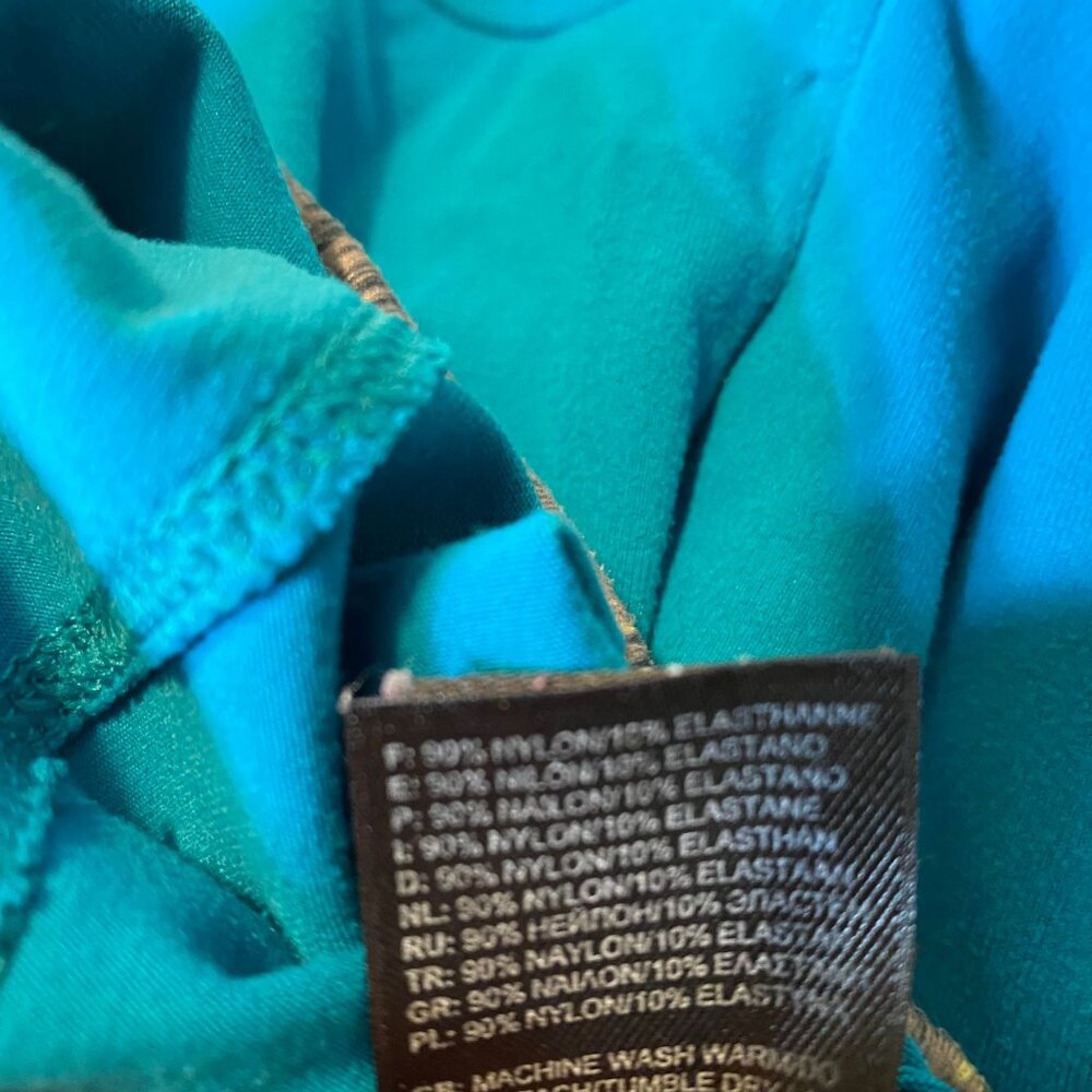 The North Face Medium Teal Women's 1/4 Zip Hoodie - Picture 8 of 10